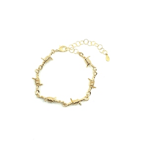 gunda<ガンダ>WIRE BRACELET/A K18Gold [ワイヤーブレスレット/A 18金]