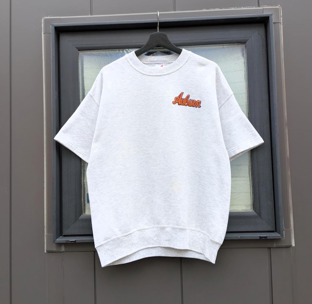90s jerzees "auburn" college logo s/s sweat shirt 小岩店