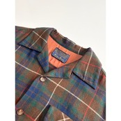 50s PENDLETON "Roos Bros" WOOL SHIRT MADE IN USA  Size M