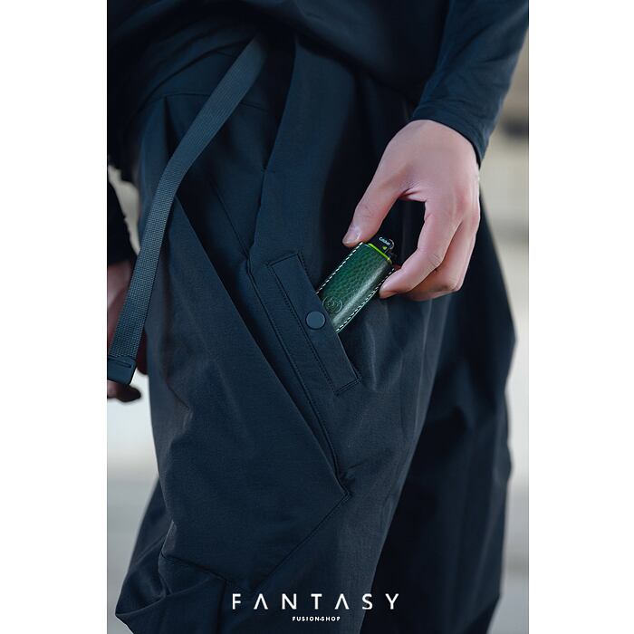 REINDEE LUSION 20SS 斜めカッティングテーパードパンツ | テック