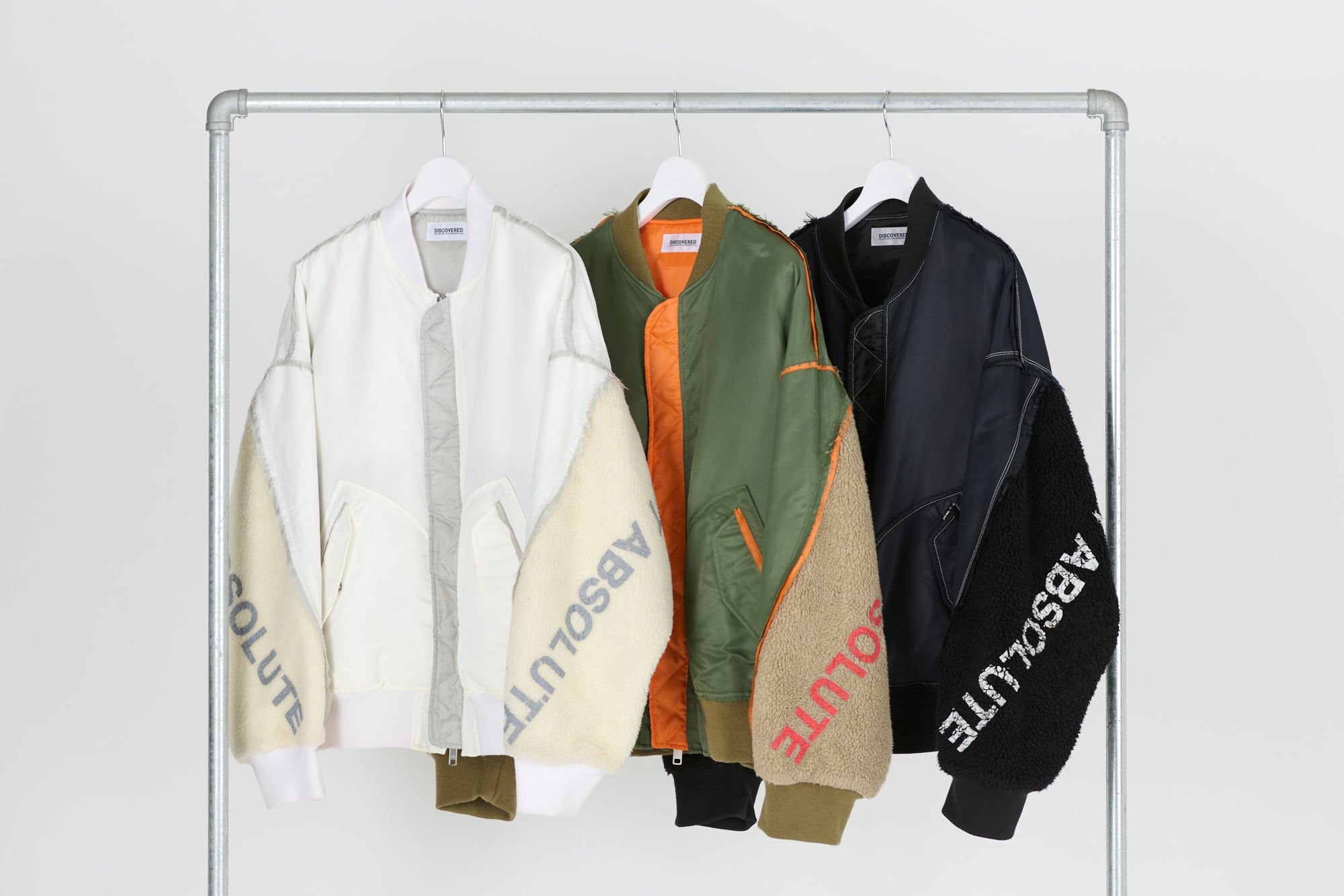 DISCOVERED ディスカバード】BOA SLEEVE MA-1 BLACK | delhezi