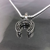 CELTIC HORSESHOE BALL CHAIN NECKLACE / ケルティックホースシューボールチェーンネックレス