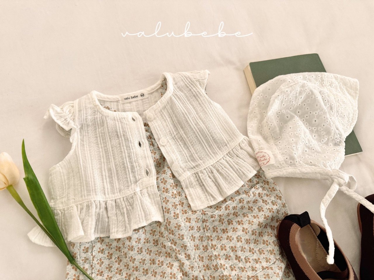 [valubebe] Puff Square Blouse / [벨루베베] 퍼프스퀘어블라우스