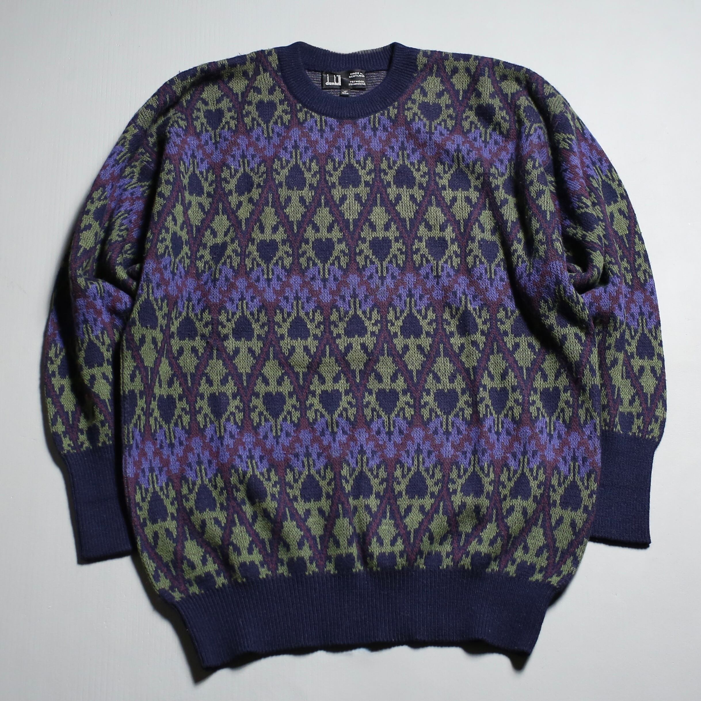 60s~70s dupont orlon acrylic cardigan ヴィンテージ デュポン社製