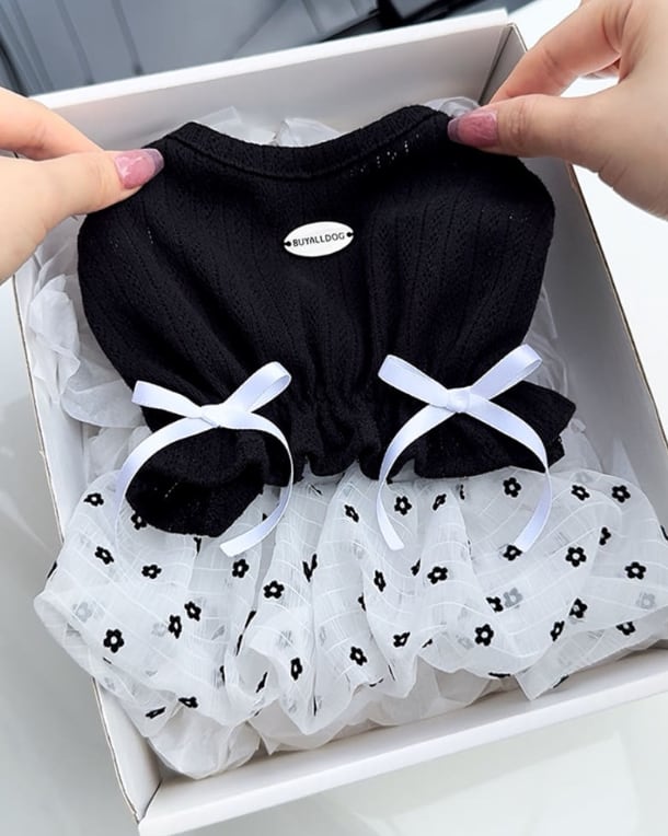 予約【buyalldog】Cosette Frill Crop Top (2color)
