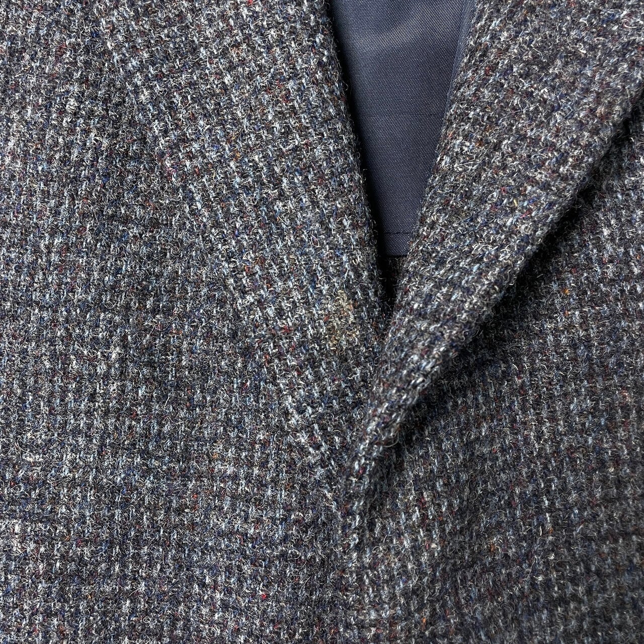 80年代 USA製 HARRIS TWEED ハリスツイード ウールテーラード
