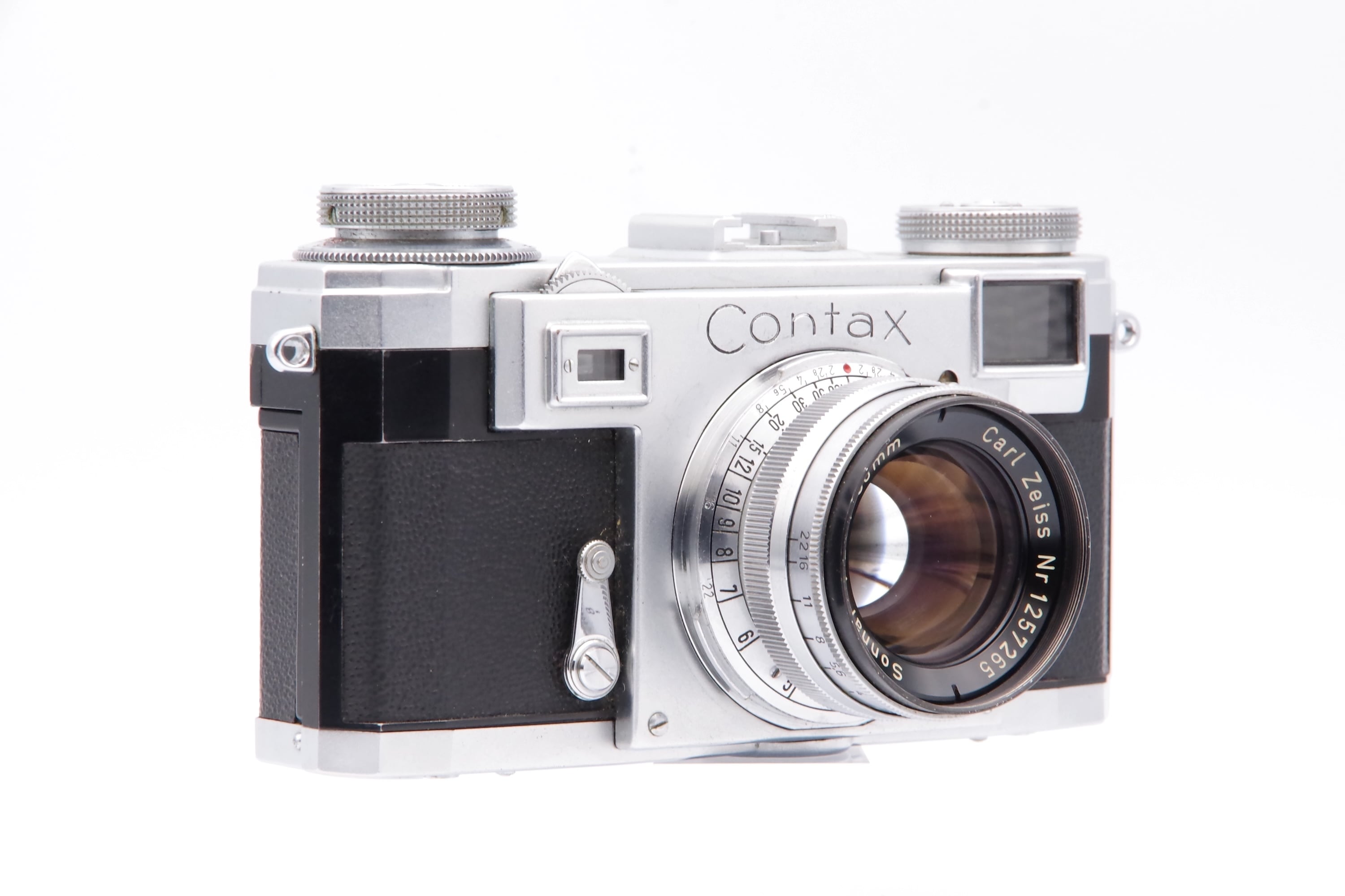 Contax IIa Color Dial+ Carl Zeiss Sonnar 50mm F2 Zeiss Ikon