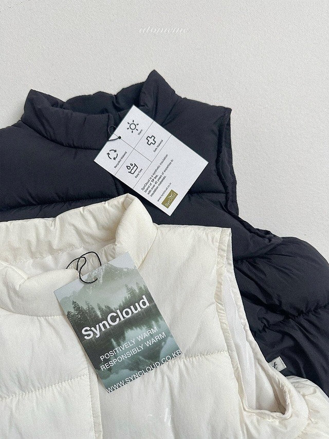 予約⌇atomeme/ Pongle padded vest