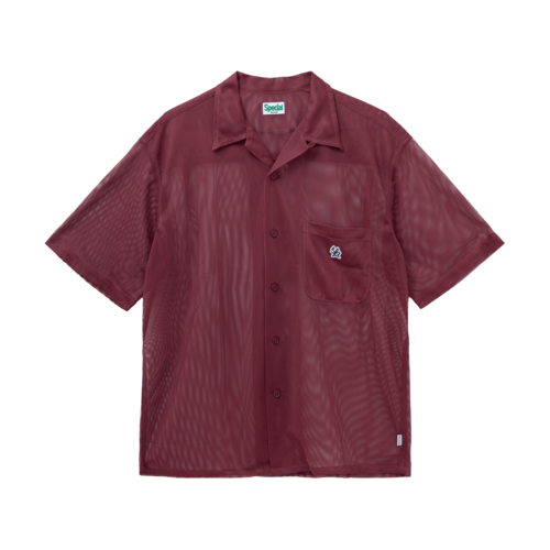 SG Mesh Shirts(Burgundy)