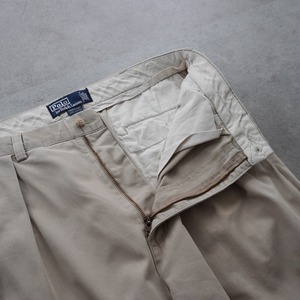 Polo by Ralph Lauren POLO CHINO ANDREW beige [W33L30.5相当] 古着（状態考慮）