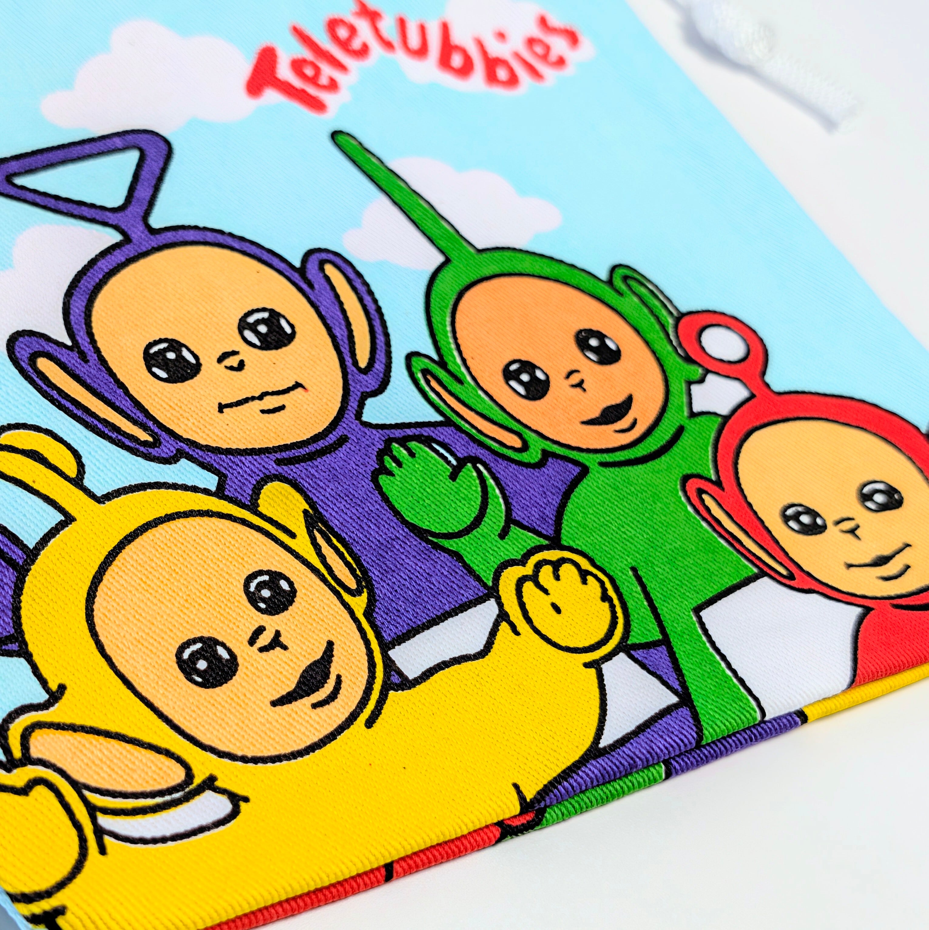 ✨️可愛すぎて何枚も欲しい♡✨️アメリカンキャラクターPURSE【 Teletubbies（テレタビーズ）】巾着袋 〚アメリカン雑貨 アメトイ〛