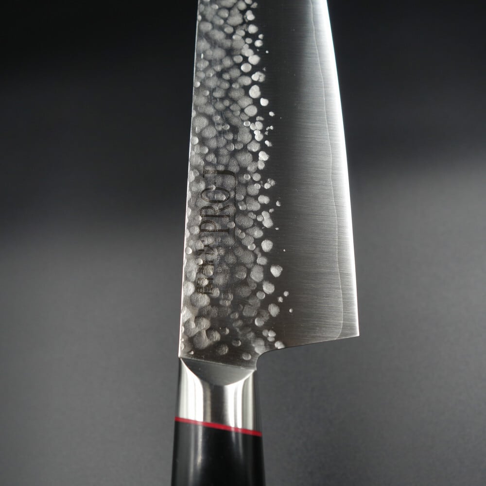 関兼次 牛刀 PRO・J 230mm VG10 鎚目 ペーパー黒マイカルタ | KEIJIN