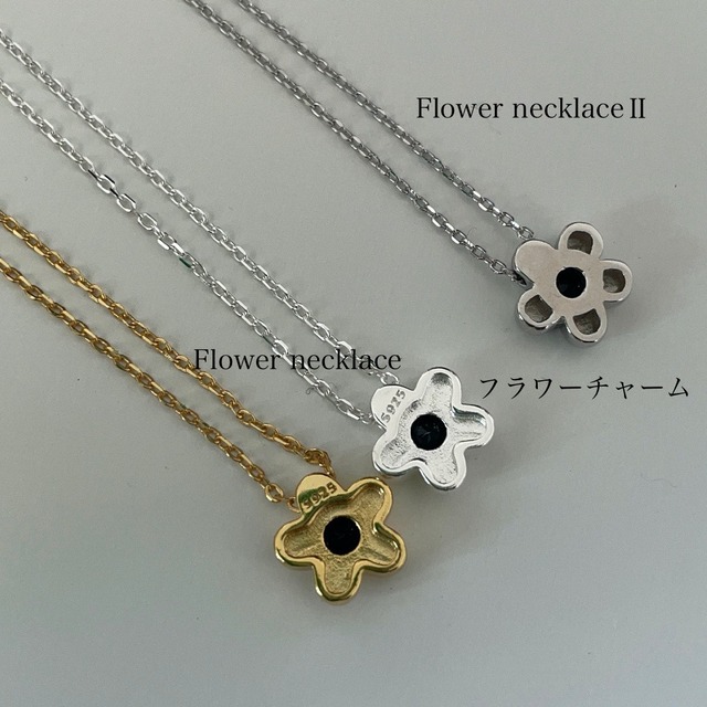 S925 Flower necklace (N205-2)