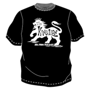 The KING LION 20周年記念Tシャツ No.８ スモークブラック