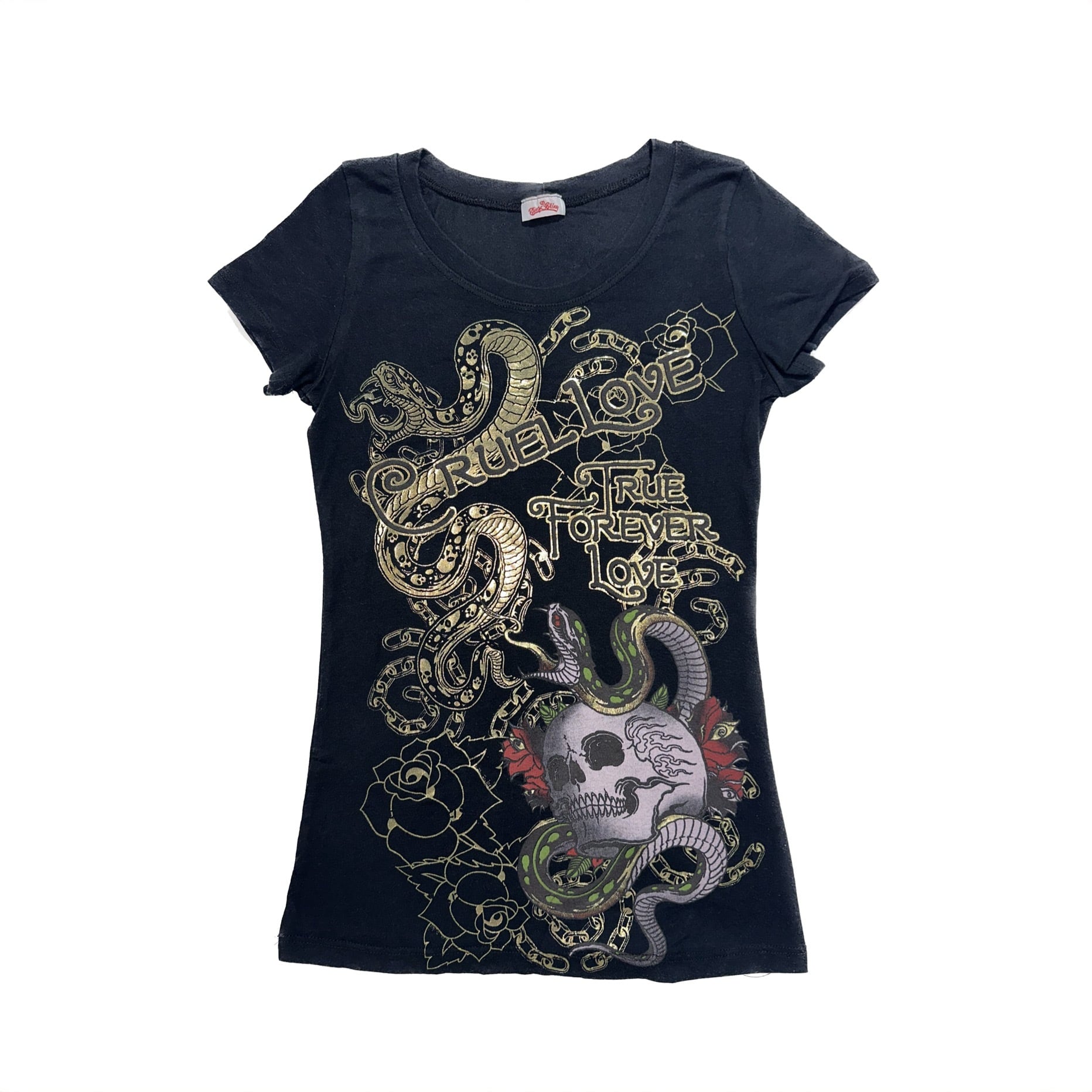 Y2K skull design T-shirt | Neova