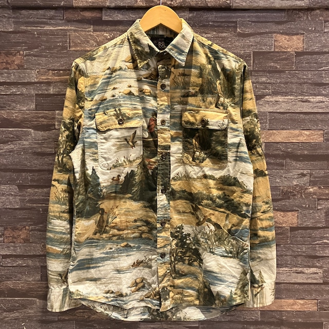 RRL PRINT FLANNEL 総柄 SHIRT
