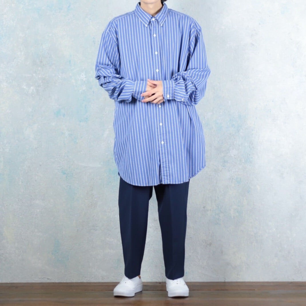 Ralph Lauren オーバーサイズ ストライプシャツ 【ME-1300】 | cv