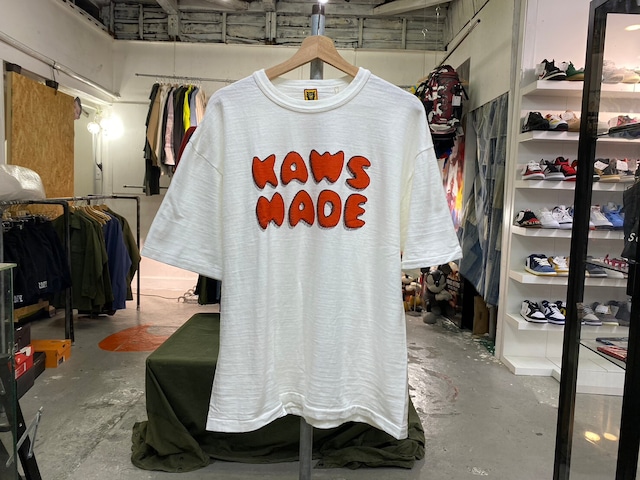 HUMAN MADE × KAWS ♯3 "LOGO" TEE WHITE 2XL 49874