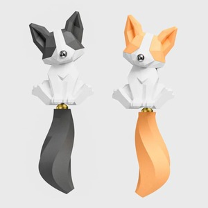 Polygon dogと揺れるしっぽの耳飾り (kai1371)
