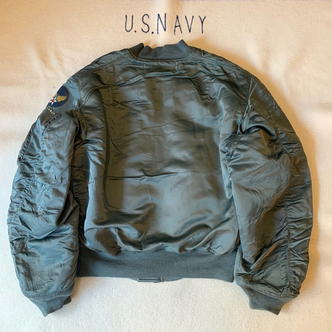 90s CAB CLOTHING MA1 フライトジャケット ヴィンテージ | Pay ID