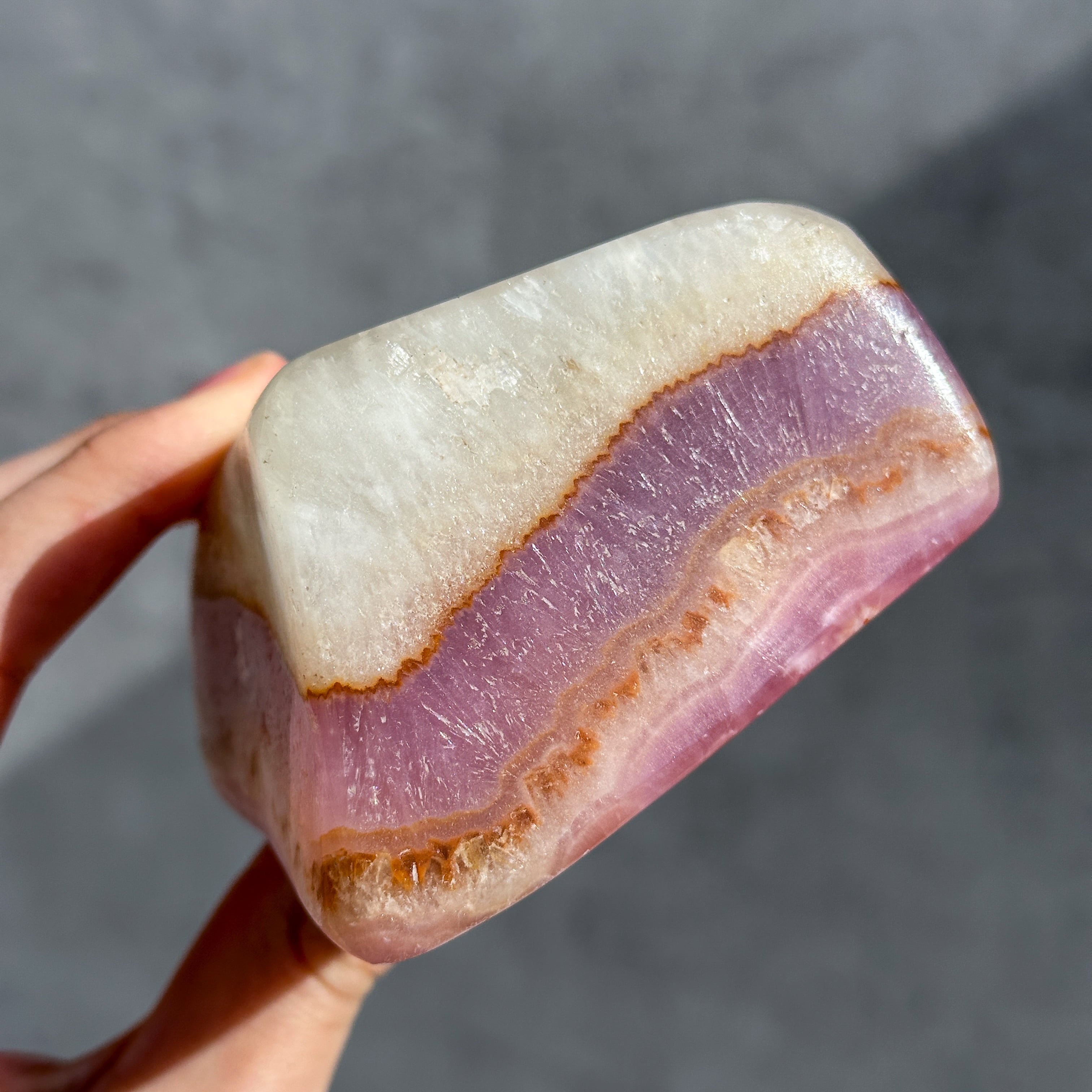 ピンクアラゴナイト フリーフォーム02◇ Pink Aragonite ◇天然石