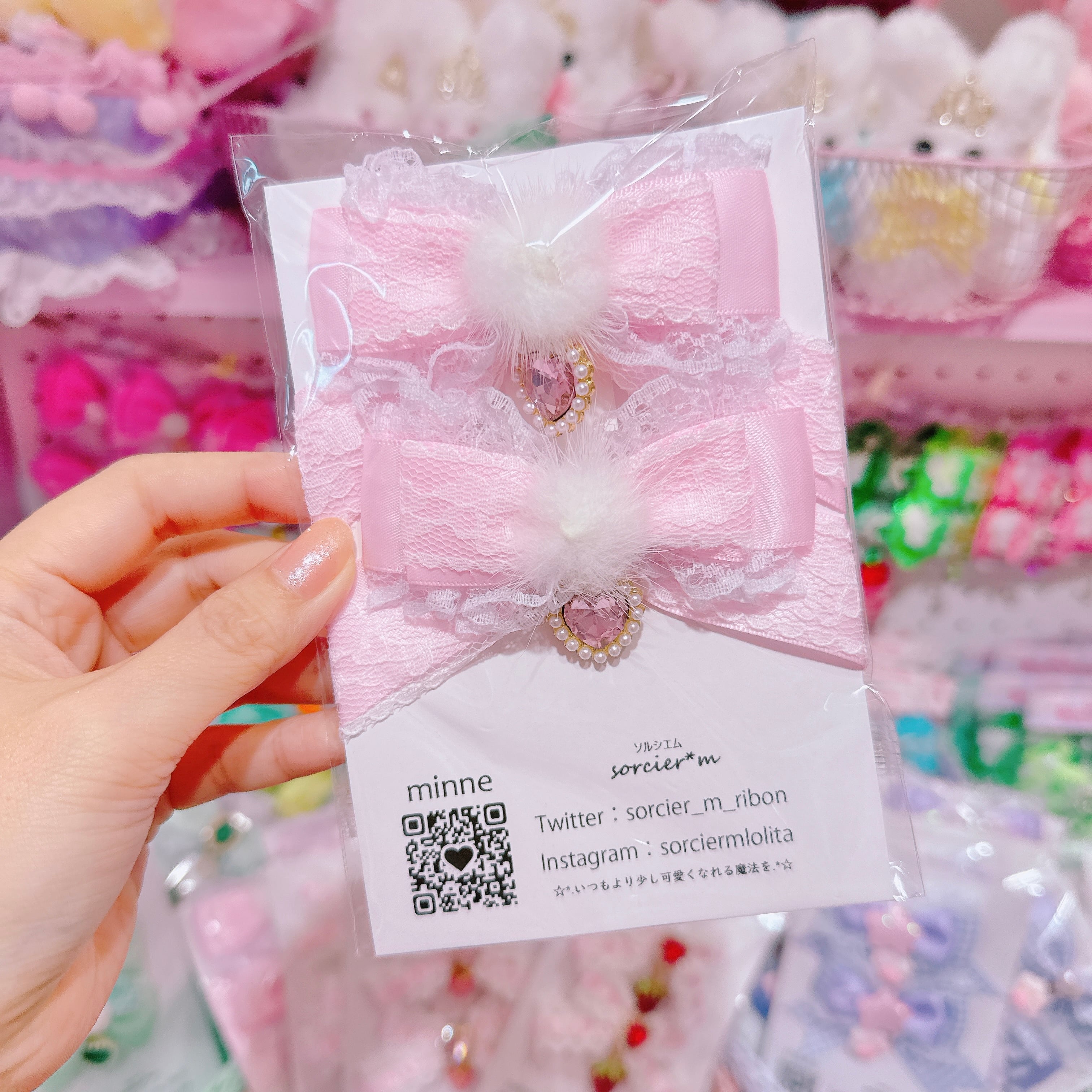 【E10】6-33ツインヘアクリップ