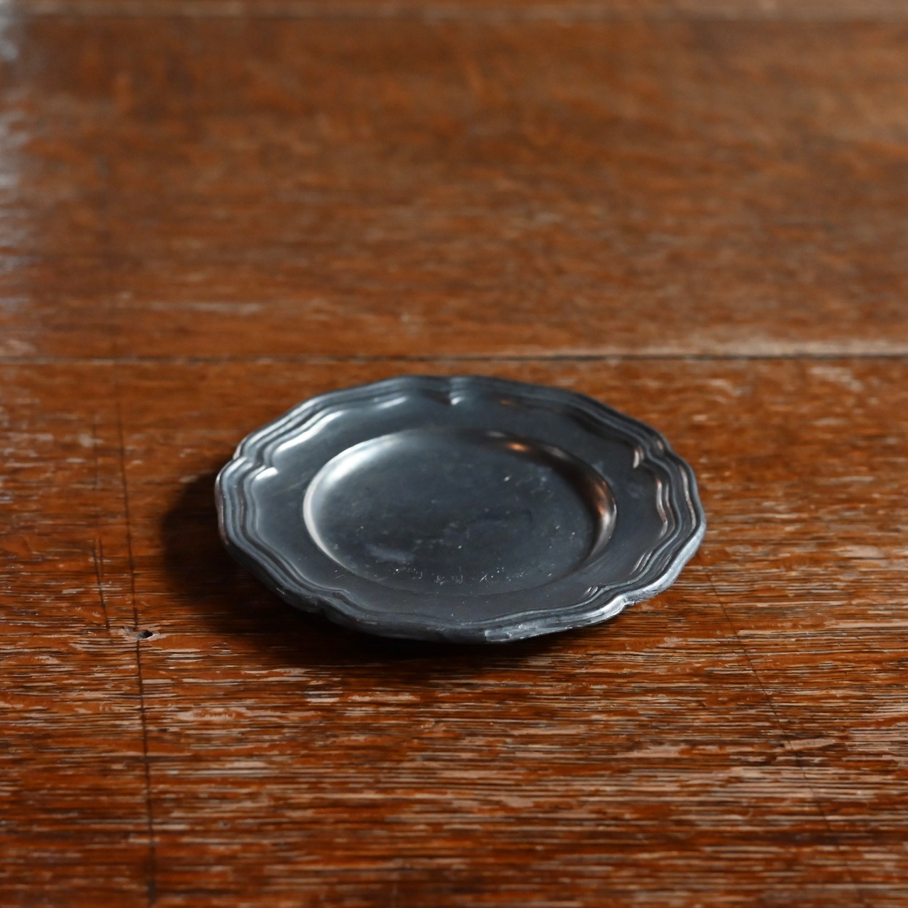 Pewter Plate / ピューター プレート【E】〈 お皿・エタン・収納・店舗什器・食器・アンティーク・ヴィンテージ 〉113967