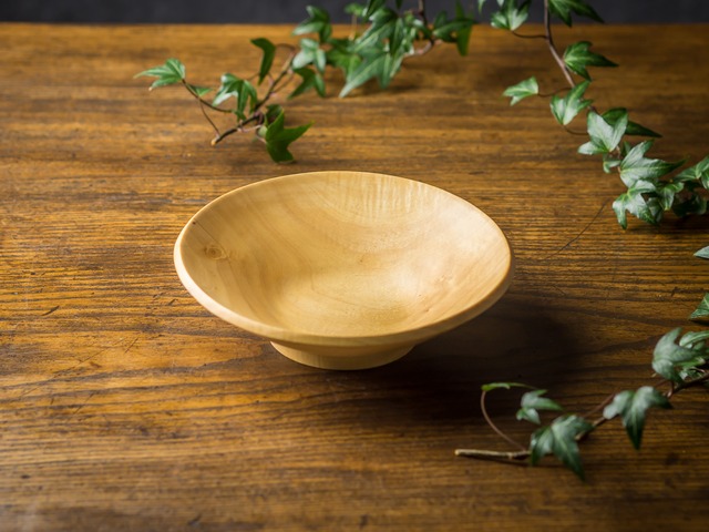 カエデ材 ウッドボウル2(生木の器・木製ボウル)/Canaria Wood Works