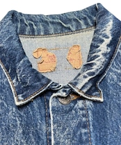 1980s Levi’s 57508 アシッドデニムジャケット ブリーチ