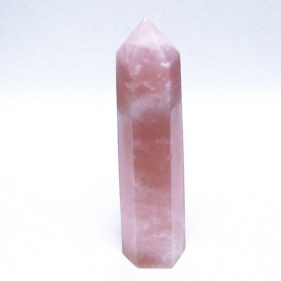 ローズクォーツ 六角柱 一点物 142-7254