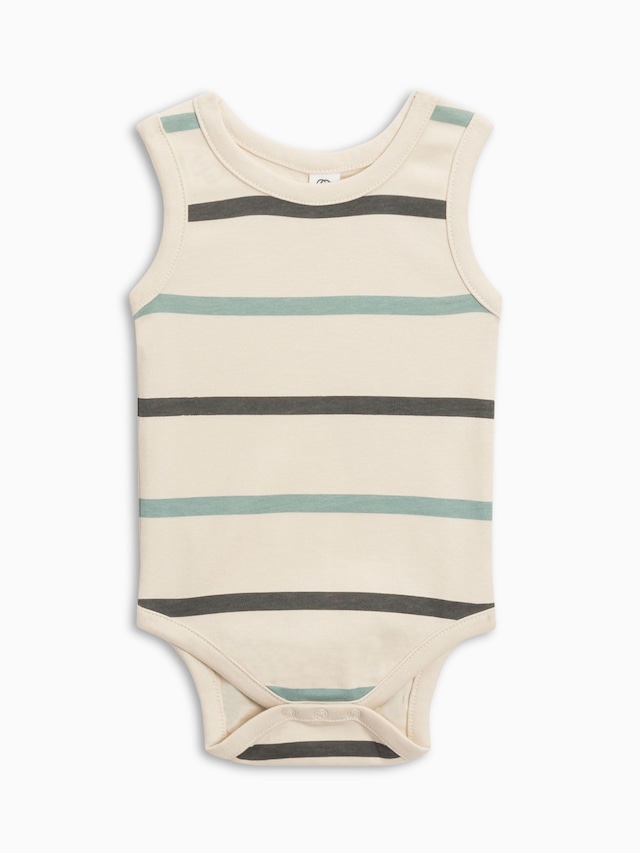 coloredorganics Boulder Tank Bodysuit ボディースーツ　ロンパース　オーガニックコットン100％　ベビー服　ベビーギフト　出産祝い　海外子供服