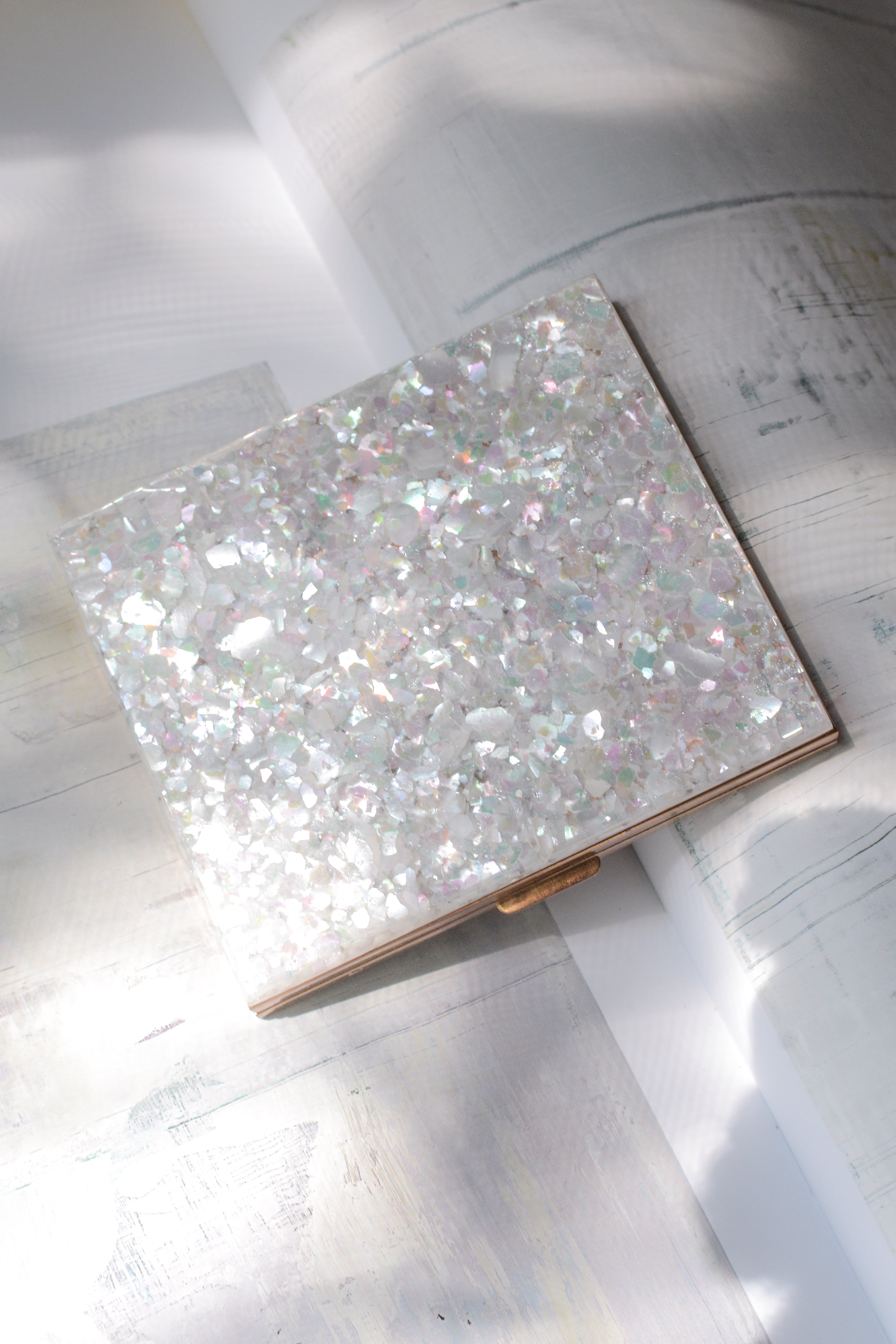 vintage compact Moonlit