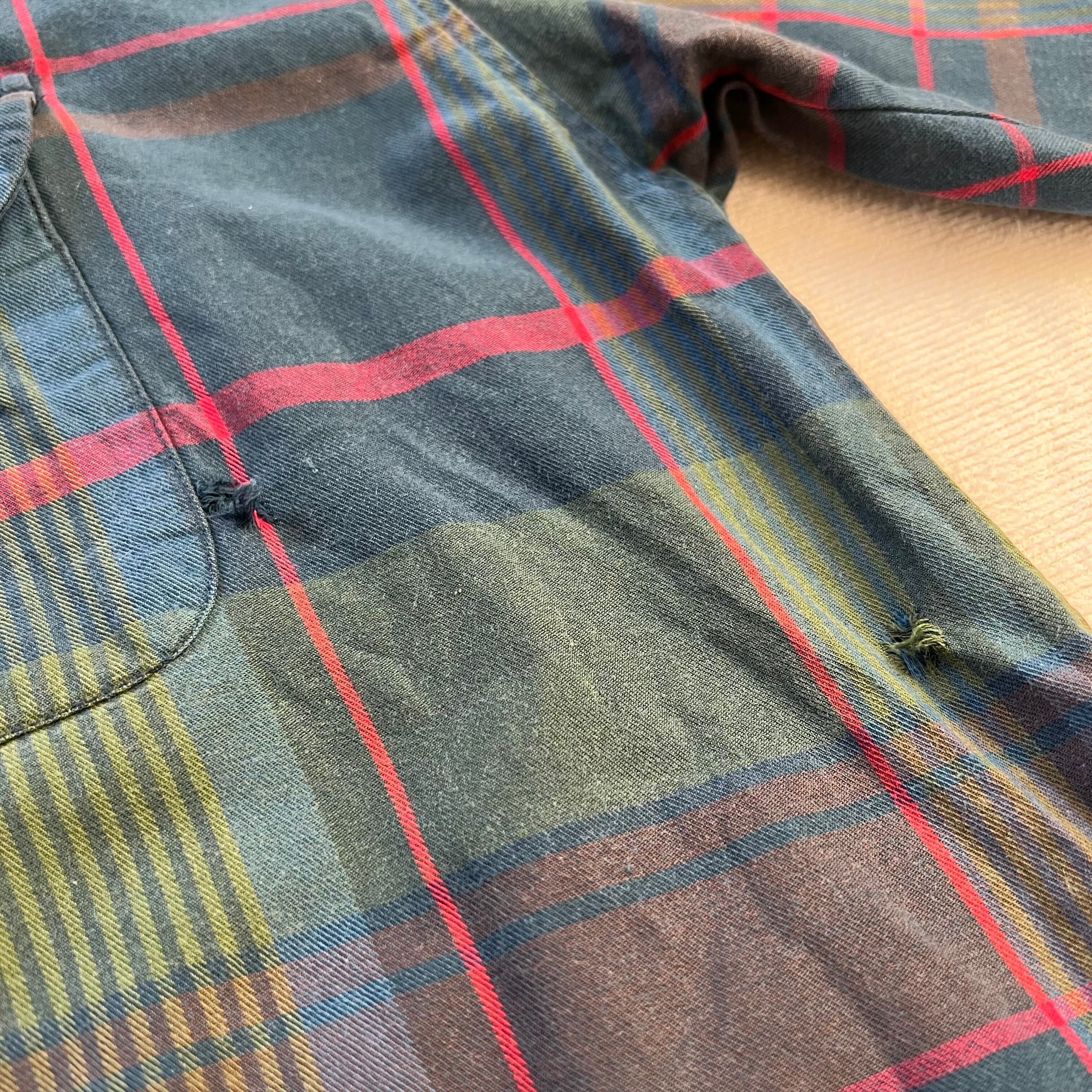 90s OLD GAP オールド ギャップ 長袖 チェック シャツ ネルシャツ