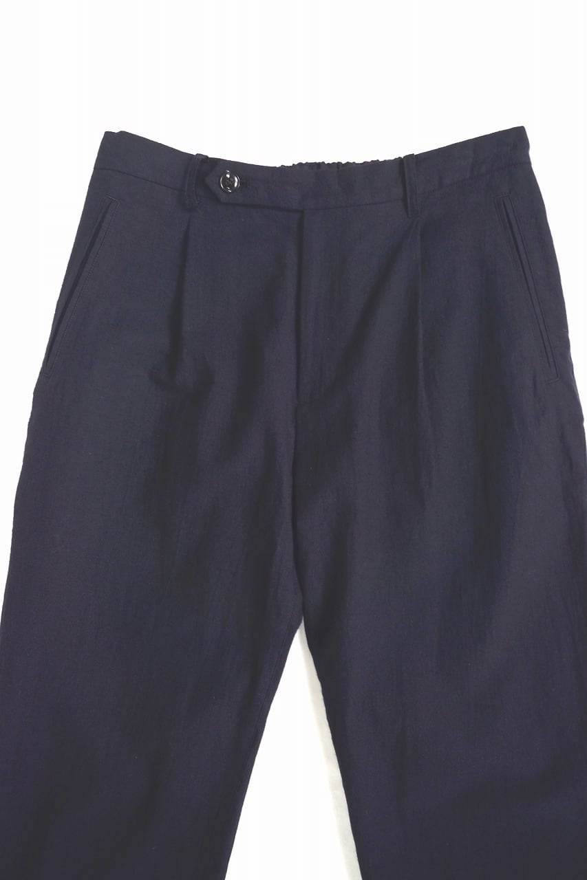 Linen Cotton Slow Dye Trousers