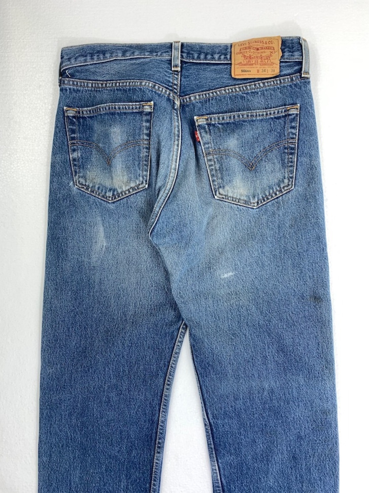 M-154 リーバイス Levis501 レギュラー古着 1993年米国製 刻印653 W 84cm(ぐるり)L 65cm(ぐるり)#copri