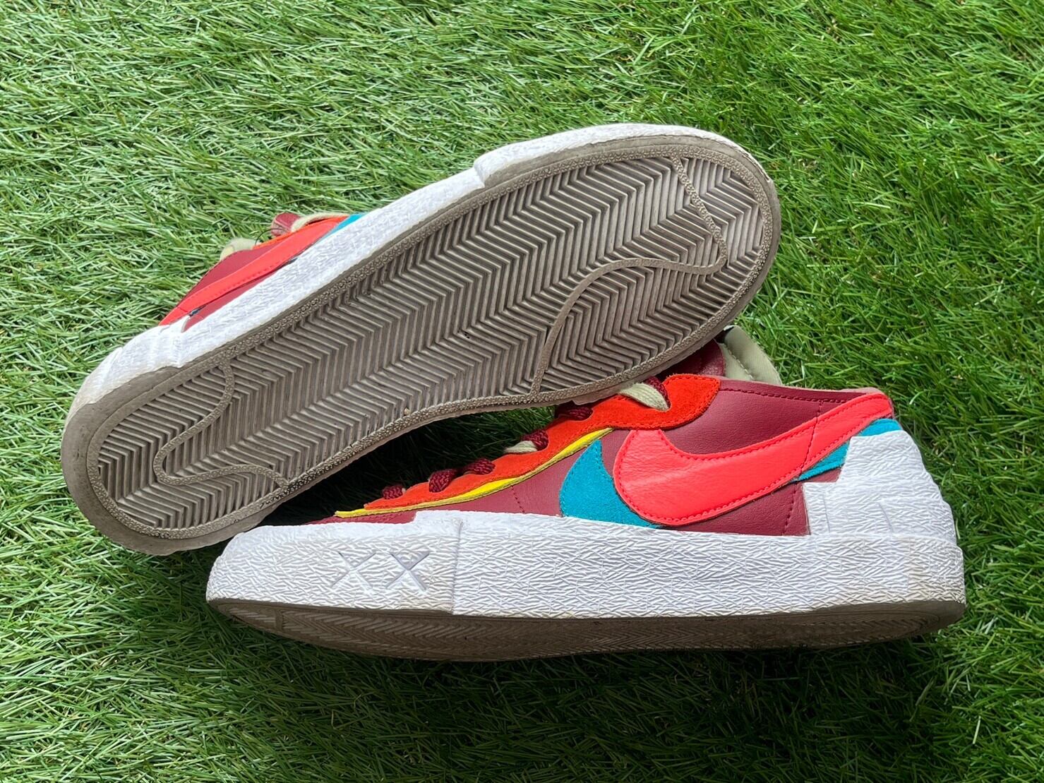 NIKE × sacai × KAWS BLAZER LOW TEAM RED DM7901-600 26.5㎝ 69892  