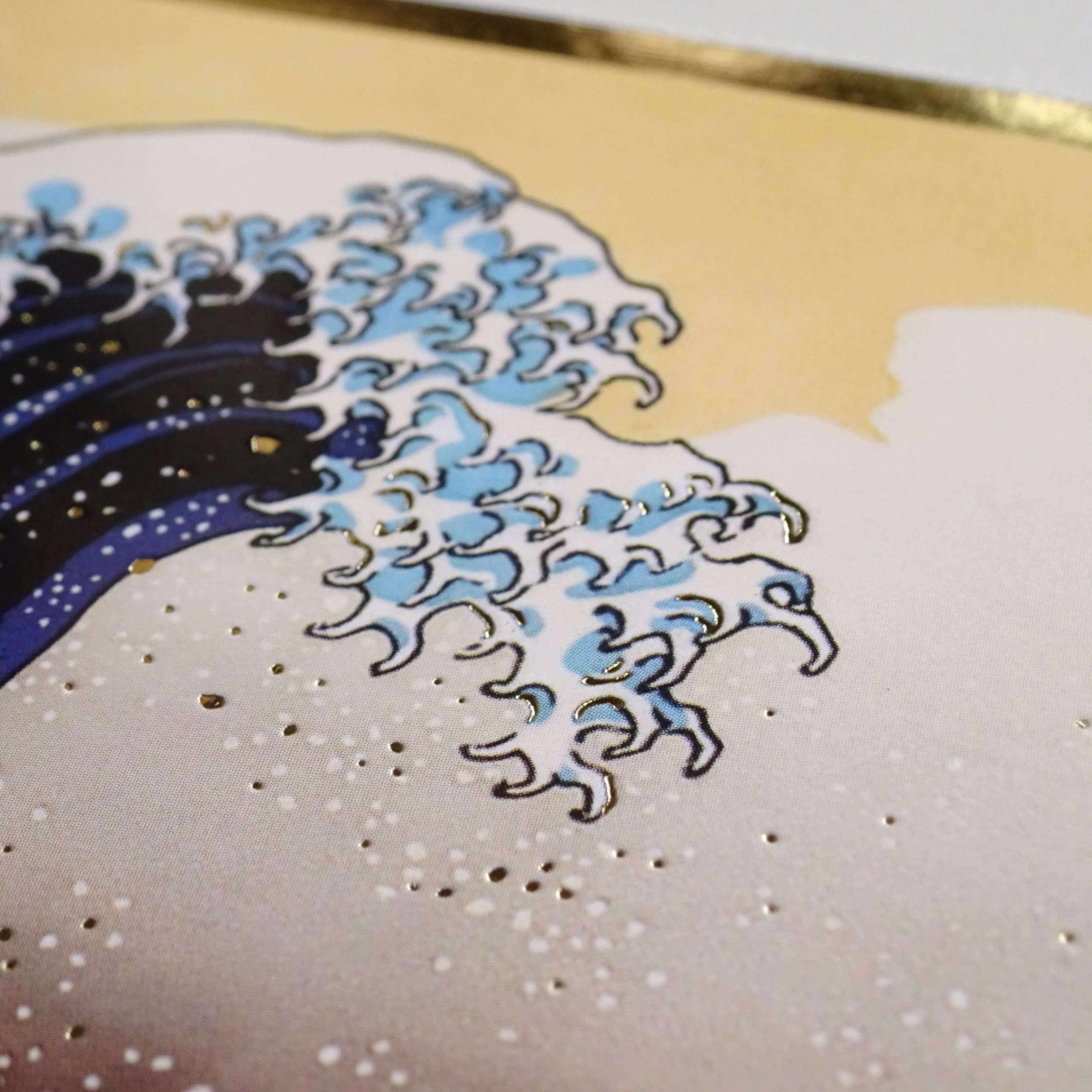 ポストカード 浮世絵 葛飾北斎 【富嶽三十六景 神奈川沖浪裏】(Luka