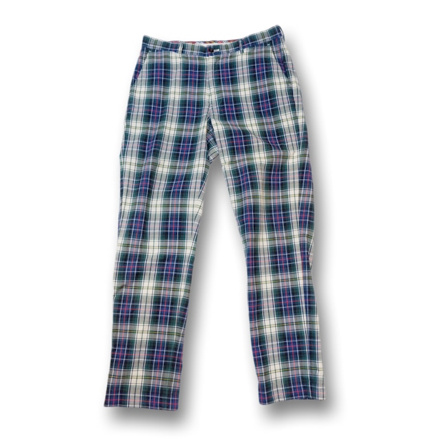 Ralph Lauren COTTON CHECK PANTS