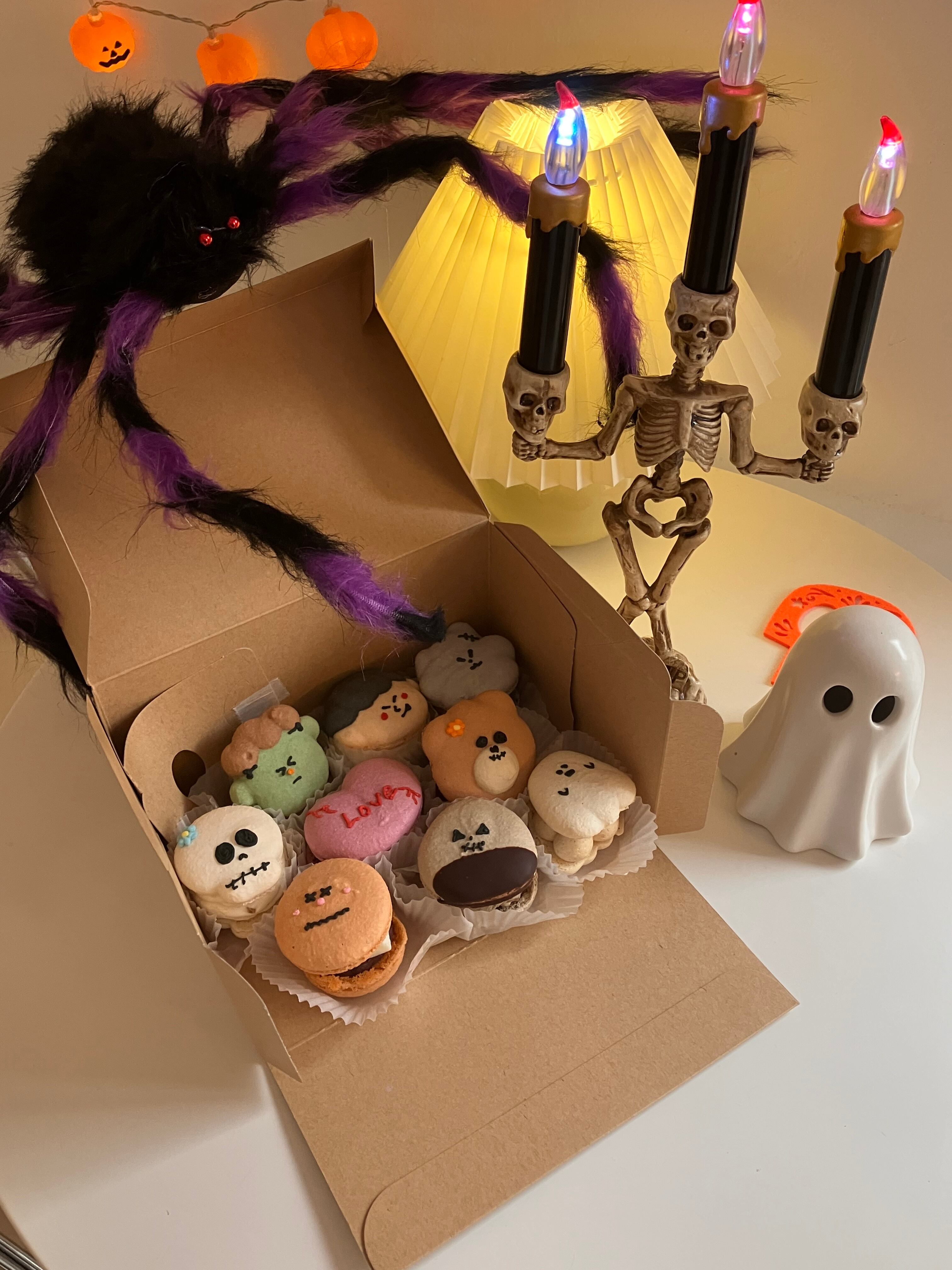 Halloween macaron BOX(4個 or 9個） | maru's cake