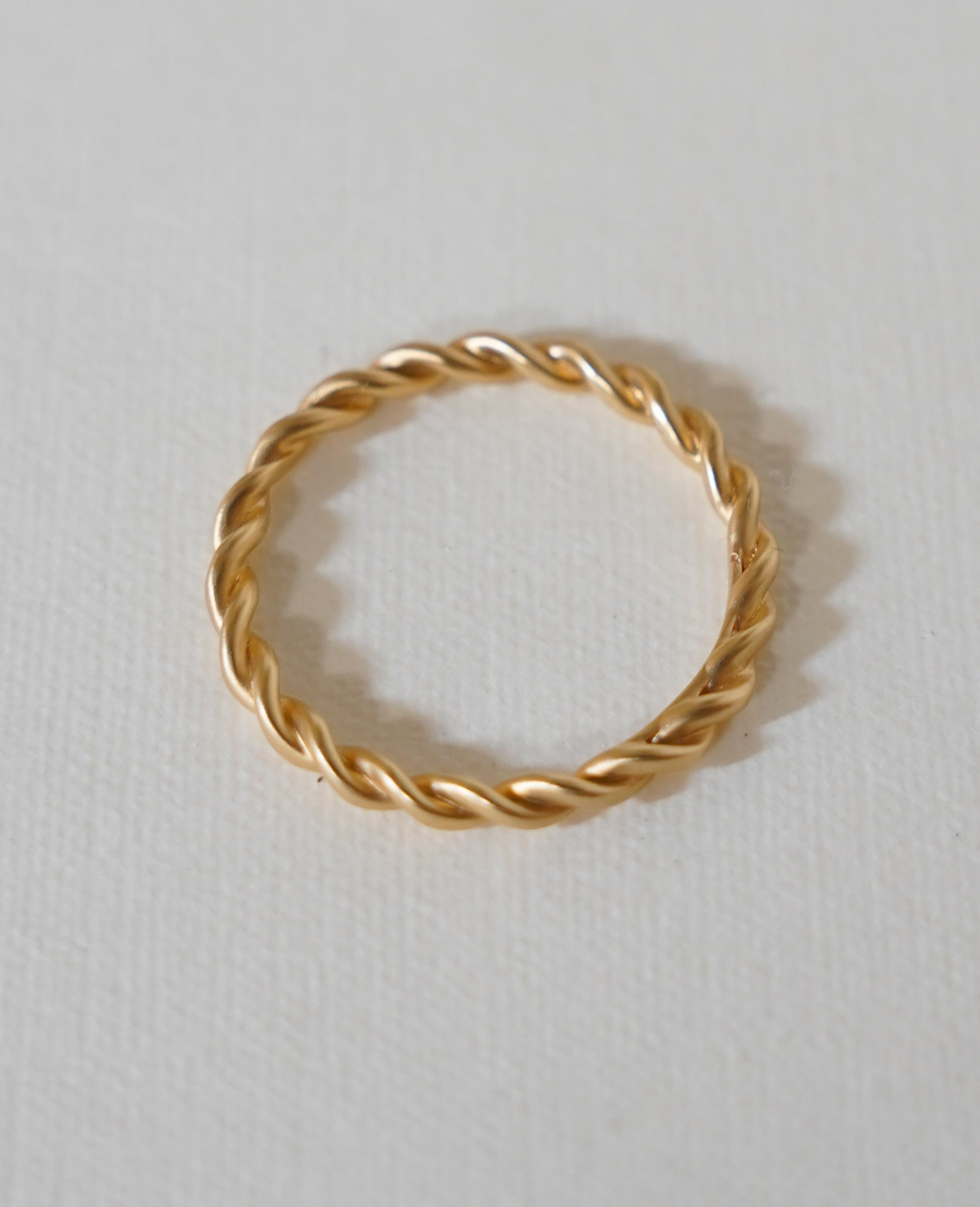 K18）Twist Ring | Thalatta