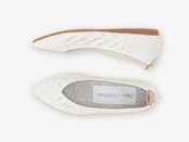 pointed-CROCHE / WHITE