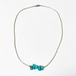 Vintage Liquid Silver & Turquoise Necklace