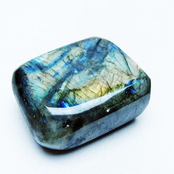 ラブラドライト 原石 一点物 171-7630