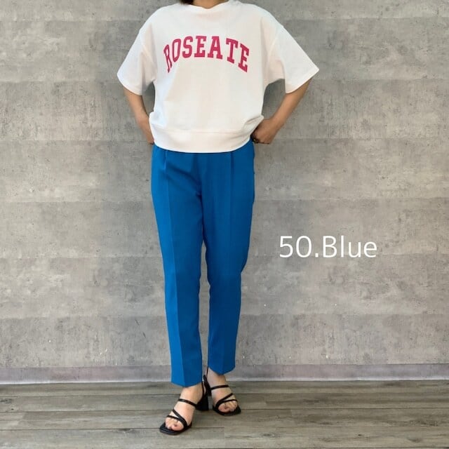 yoyo様 アンナケリー テーパードパンツ イエローブルー2点 SALE