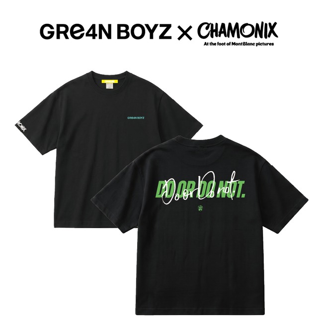 Tシャツ（No Laugh, No Life）／ブラック | CHAMONIX
