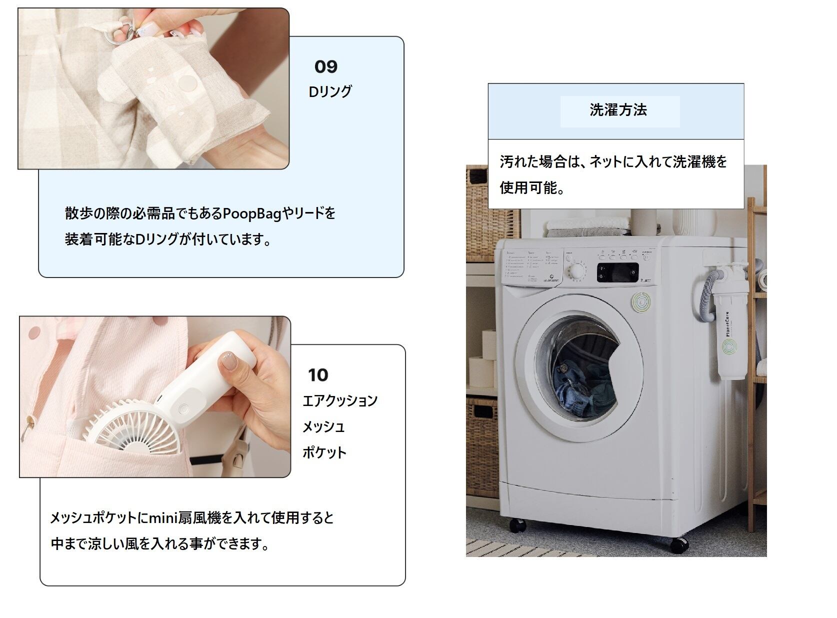 即納/予約【ritogato】Voddly Cooloud Front Bag Ver.4《LinenCheck