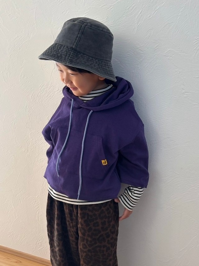 【即納】dindin layered hoodie
