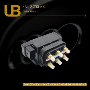 Audi（アウディ） A6 C5 4B A6 C6 4F A8 D2 4D A8 D3 4E バルブブロック（4F0616013, 4E0616014B, 3D0616013B, 3D0616013A, 3D0616013, 3D0616013C）