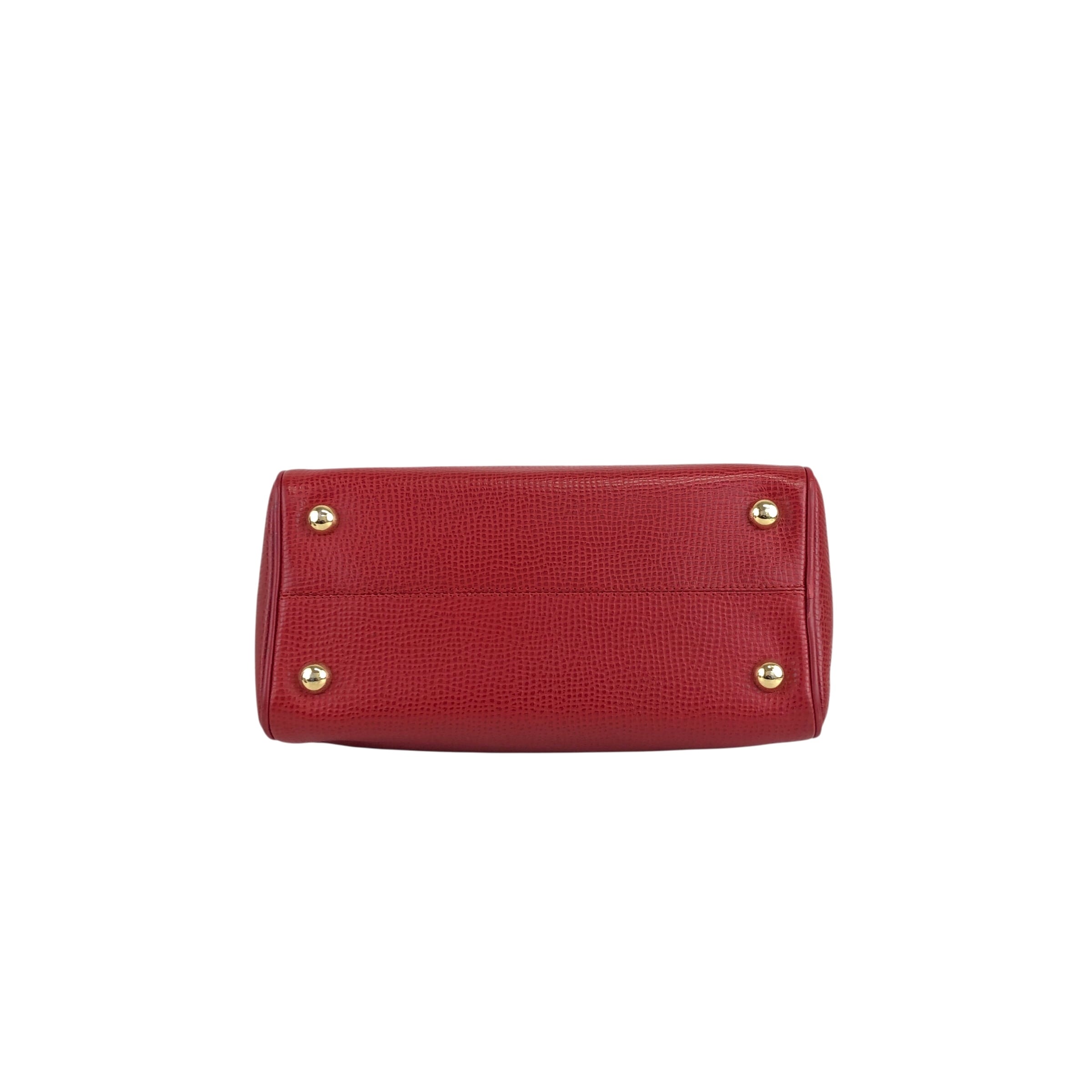 Christian Dior クリスチャン ディオール ハンドバッグ 2way レッド