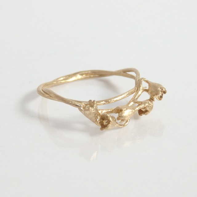 すずらんリング(gold)